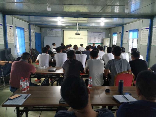 【培训学习】美高梅mgm电子娱乐游戏集团河南分公司工程质量课开讲啦！