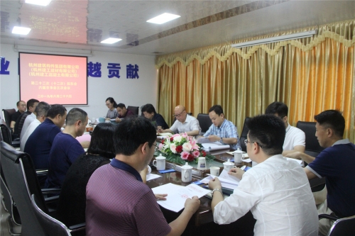 【重大会议】奋斗谋发展 实干开新篇 整装再出发 全力书写高质量发展新答卷——杭构公司（建工建材公司、建工砼公司）等三家单位第二十二次（十二次）股东会、六届董事三次会议圆满召开