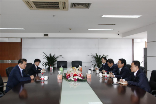 【领导关怀】市城投集团总经理李红良赴美高梅mgm电子娱乐游戏调研指导工作