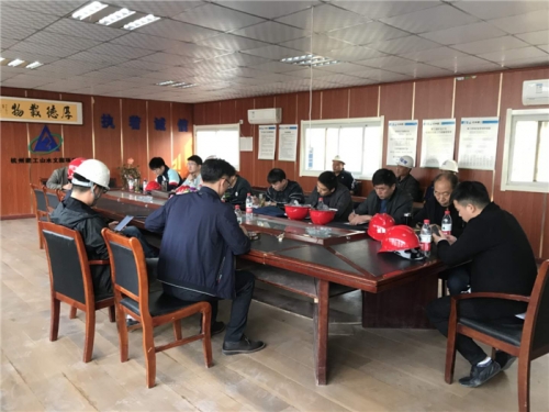 【一线投影】美高梅mgm电子娱乐游戏集团山水文园项目顺利通过怀远县2020年下半年质量执法检查