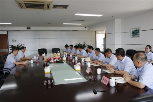 【领导关怀】市城投集团党委副书记郭东晓一行赴美高梅mgm电子娱乐游戏集团走访调研