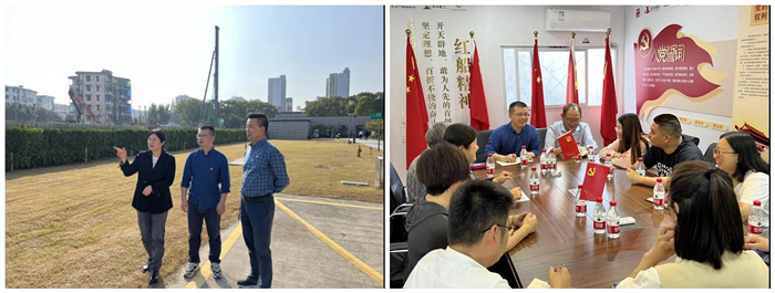 项目部与社区开展党建联建，共同探讨一期、二期的改进提升.jpg